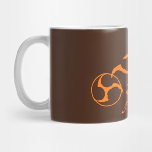 AT Bat Mitsudomoe orange Mug